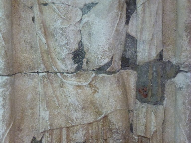 Pulitura della stuccatura a cemento